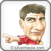 Soccer Caricature Avatar - Steven Gerrard (Liverpool)