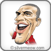Soccer Caricature Avatar - Rio Ferdinand (Manchester Utd)