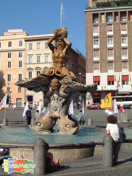 人鱼海神喷泉, 为贝尼尼杰作