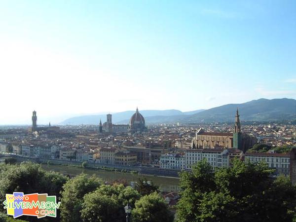 从广场鸟瞰佛罗伦斯