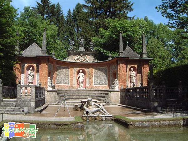 奧地利薩爾斯堡 希布蘭宮 Schloss Hellbrunn 蠱惑噴泉