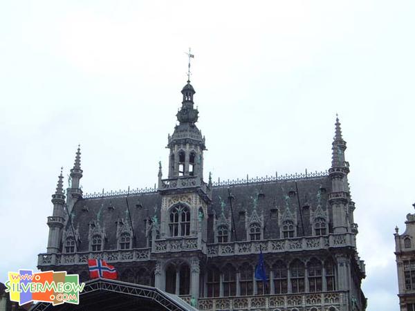 比利時布魯塞爾 大廣場 Grand Place 廣場上中世紀建築物