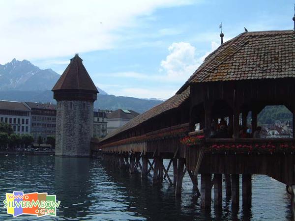 瑞士琉森 卡柏尔桥 Kapellbrucke
