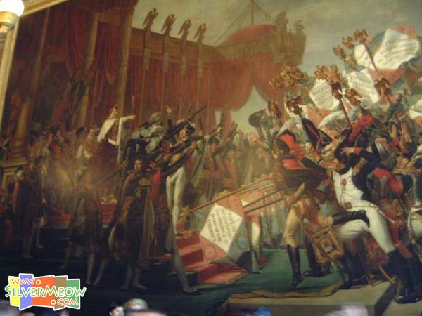 梵尔赛宫内部, 神圣厅 Salon du Sacre, 拿破仑画图