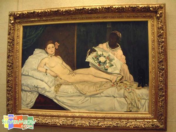 奧林比亞 Olympia - 馬奈 Edouard Manet 1863年作品