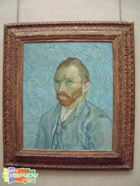 自画像 Self-Portrait - 梵高 Vincent van Gogh 作品