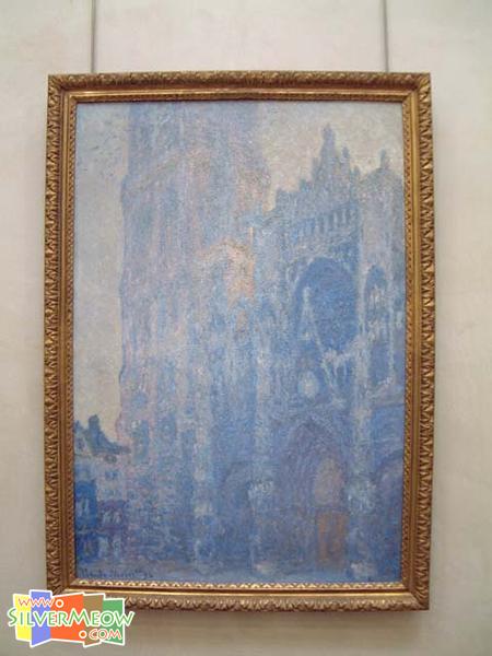 卢昂大教堂 Rouen Cathedral, Portal and the Tour D Albane at Dawn, 莫奈 Claude Monet 1894年作品