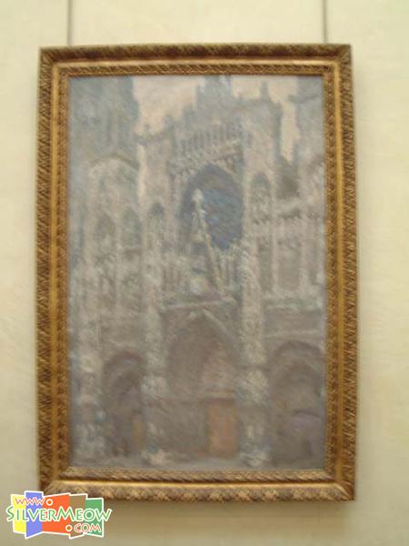 卢昂大教堂 Rouen Cathedral, the West Portal,Dull Weather, 莫奈 Claude Monet 1894年作品