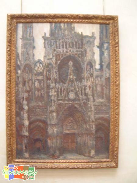 卢昂大教堂 Rouen Cathedral, Portal Harmony in Brown, 莫奈 Claude Monet 1894年作品