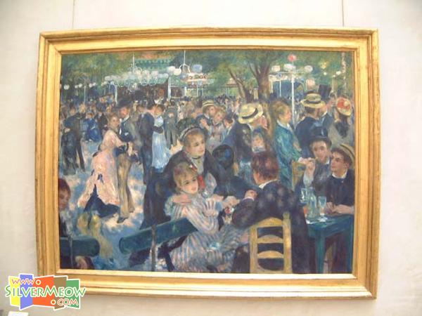 煎饼磨坊 Dance at Le Moulin de la Galette, Montmartre - 雷诺瓦 Auguste Renoir 1876年作品