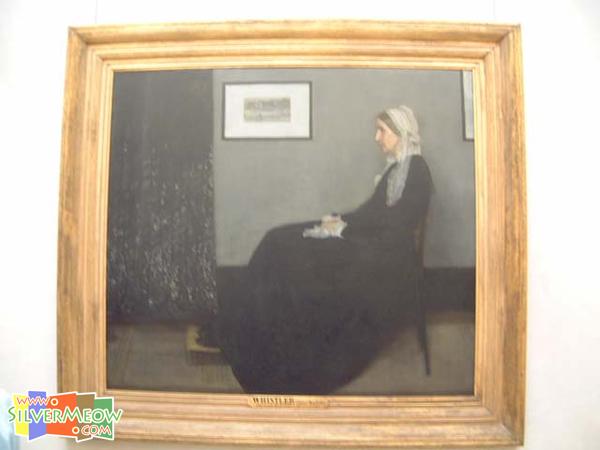 Portrait of the Artist's Mother - James Abbott McNeill Whistler 1871年作品