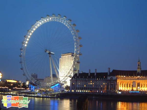 英国伦敦 伦敦眼摩天轮 British Airways London Eye
