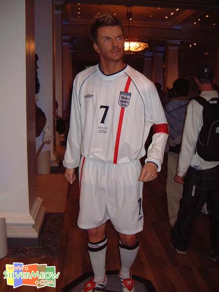 英國球星大衛碧咸 David Beckham 蠟像