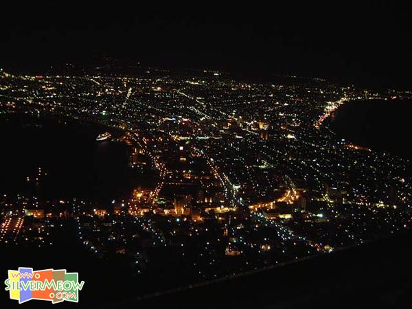 山頂展望台, 觀賞函館夜景