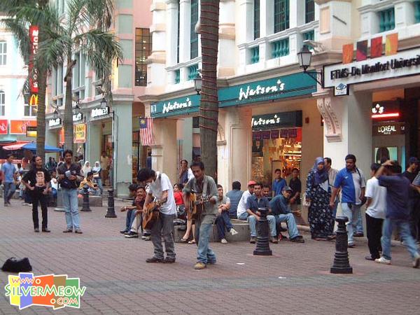 Jalan Hang Kasturi 街頭表演