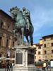 廣場上柯西摩一世雕像 Cosimo I