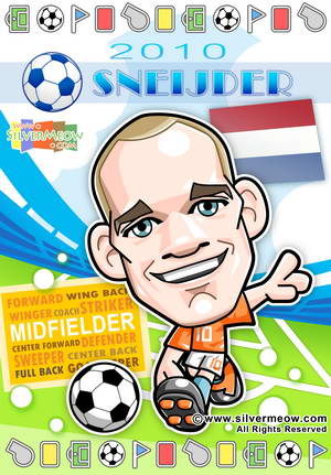 wesley sneijder 2010. Share. Soccer Toon Poster 2010