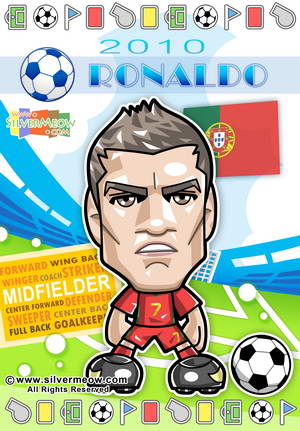 cristiano ronaldo 2011 portugal. Share. Soccer Toon Poster 2010