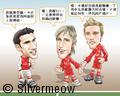 Football Comic Apr 08 - Let me play:Robin van Persie, Fernando Torres, Peter Crouch