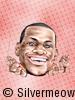 NBA 球星肖像漫画 - 勒布朗詹姆斯