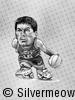 NBA 球星肖像漫画 - 斯托克顿