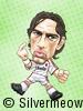 Soccer Player Caricature - Filippo Inzaghi (AC Milan)