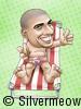 Soccer Player Caricature - Ronaldo (AC Milan)