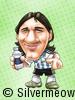 足球球星肖像漫画 - 梅西 (阿根廷)