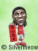 Soccer Player Caricature - Emmanuel Adebayor (Arsenal)
