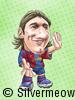 Soccer Player Caricature - Lionel Messi (Barcelona)