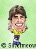 足球球星肖像漫画 - 卡卡 (巴西)