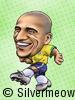 Soccer Player Caricature - Roberto Carlos (Brazil)