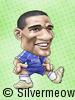 Soccer Player Caricature - Florent Malouda (Chelsea)