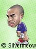 Soccer Player Caricature - Thierry Henry (France)