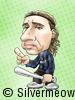 Soccer Player Caricature - Hernan Crespo (Inter Milan)