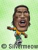 Soccer Player Caricature - Didier Drogba (Ivory Coast)