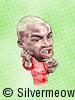 Soccer Player Caricature - El-Hadji Diouf (Liverpool)