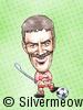 Soccer Player Caricature - Ian Rush (Liverpool)