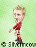 Soccer Player Caricature - Peter Crouch (Liverpool)