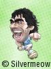 Soccer Player Caricature - Carlos Tevez (Manchester City)