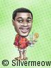 Soccer Player Caricature - Patrice Evra (Manchester United)