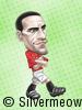Soccer Player Caricature - Rio Ferdinand (Manchester United)