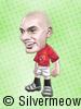 Soccer Player Caricature - Wes Brown (Manchester United)