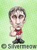 Soccer Player Caricature - Gary Neville (Manchester United)