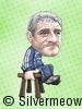 Soccer Player Caricature - Kevin Keegan (Newcastle)