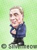 Soccer Player Caricature - Harry Redknapp (Tottenham)