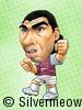 Soccer Player Caricature - Carlos Tevez (West Ham)