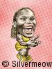 Sport Caricatures - Serena Williams (Tennis)