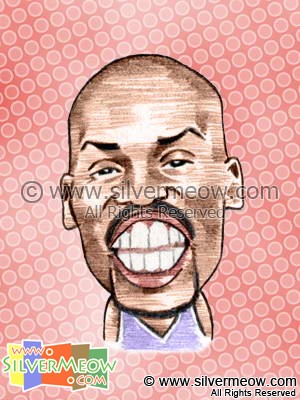 NBA 球星肖像漫画 - 佩顿