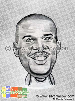 NBA 球星肖像漫畫 - 積遜傑特